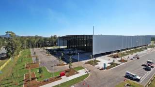 Coomera Indoor Sports Complex construction timelapse [upl. by Isyad]