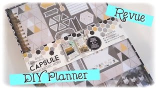 Revue DIY  kit capsule géométric mono et diy planner [upl. by Ellicul]