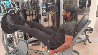 HOW TO Seated Leg Press Matrix [upl. by Anohsal]