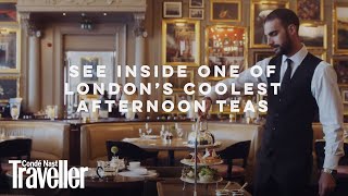 See inside one of London’s coolest afternoon teas  Condé Nast Traveller [upl. by Annaoy62]