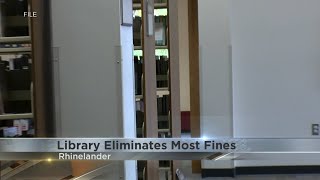 Rhinelander Library eliminates most fines [upl. by Sugirdor]