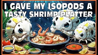 Discover the fascinating world of my isopods as they devour shrimps in Isopod House Terrarium [upl. by Alberic]