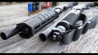 Mossberg Shockwave vs Remington Tac14 quotfirearmsquot [upl. by Aisatsan]