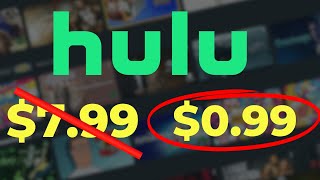 Hulu Black Friday 2023 Deal 99 Cents a Month for an Entire Year [upl. by Ahtnams]