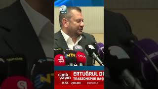 Ertuğrul Doğan quot201011 Sezonu Şampiyonu Trabzonspordur Bu Konu Bizim İçin Tartışmaya Kapalıdırquot [upl. by Enois]