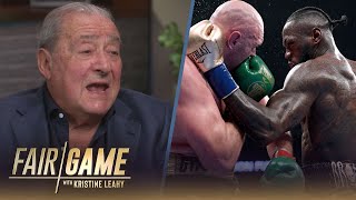 Deontay Wilder Shouldve Lost At Least 8 of 12 Rounds to Tyson Fury — Bob Arum  FAIR GAME [upl. by Fleeta]