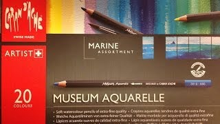 Caran dAche Museum Aquarelle Pencil Set [upl. by Irv659]