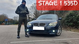 Stage 1 E60 535D Review [upl. by Fabrienne874]