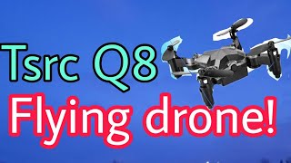 Flying my drone TSRC Q8 learning the skills [upl. by Gnirps]