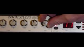 Tascam DP2432SD Tutorial 5 Send Effects [upl. by Anthea]