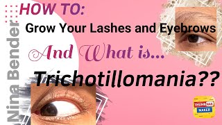 Why are you Pulling Out Your Eyelashes Trichotillomania and How to Grow them Back [upl. by Christin719]