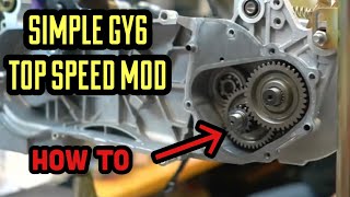 How to make a GY6 faster  FINAL DRIVE GEARS EPISODE 3 [upl. by Nibuz]