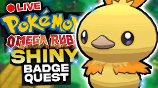 Pokemon Omega Ruby  ShinyLocke Badge Quest [upl. by Shelton]