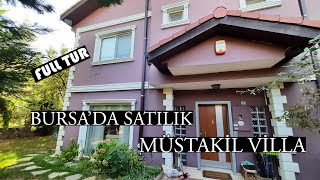 Bursada Harika Konumda Satılık Müstakil Villa [upl. by Eenel985]