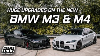 WE MADE HUGE UPGRADES ON THE NEW 2021 BMW M3 amp M4 [upl. by Attenor]