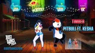 Pitbull ft Keha  Timber  Just Dance 2014  DLC Gameplay [upl. by Minor]