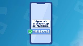 📱🙌🏻 ¡AGENDATE EL WHATSAPP DEL MUNICIPIO [upl. by Knarf738]