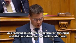 Motion pour la suppression de lobligation du système Digiflux pour les exploitations agricoles [upl. by Llireva758]