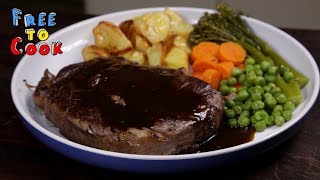 How to cook a Red Wine Reduction Sauce Bordelaise [upl. by Ahsilet]