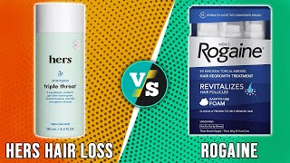 Hers Hair Loss vs Rogaine Which Treatment Is Better The Ultimate Comparison [upl. by Aniger]