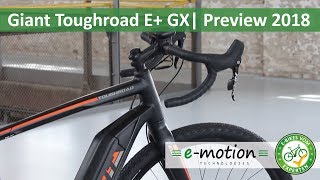 Giant Toughroad E GX Gravelbike 2018  Pedelec Preview Vorschau [upl. by Lancaster]