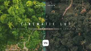 CINEMATIC LUTFILTER FOR VN EDITOR  LUT for AE PP VN Video Editor  Download Free [upl. by Macmullin]