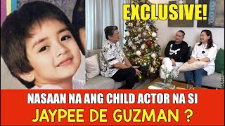 EXCLUSIVE NASAAN NA ANG CHILD ACTOR NA SI JAYPEE DE GUZMAN [upl. by Klara]