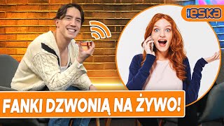 Fanki dzwonią do Dawida Kwiatkowskiego na żywo  Wywiad Radio Eska [upl. by Aneeled]