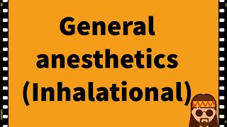 Pharmacology General Anesthetics Anesthesia CNS MADE EASY [upl. by Leik]