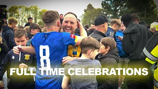 INCREDIBLE fulltime scenes PITCH INVASION SHOES OFF FULL TROPHY CEREMONY  CHAMPIONS 🏆 [upl. by Bartle]