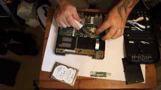 Telstra Bigpond TBox dismantleto save 320gig HARDDRIVE [upl. by Namialus]