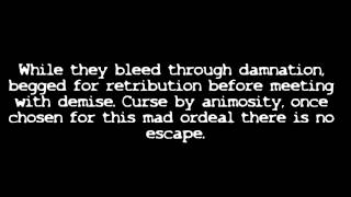 Cannibal Corpse  Make Them Suffer Lyrics On Screen 1080p [upl. by Ecydnarb]