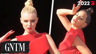 Ladys in Red  in traumhaften Roben treten die Models zur Entscheidung an  GNTM 2022 ProSieben [upl. by Adorl]