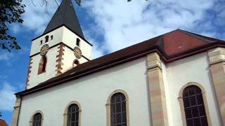 Mutterstadt prot Kirche Teilgeläute Glocken 2 bis 5 [upl. by Ahsela]