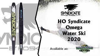 HO Syndicate Omega Slalom Water Ski 2020 [upl. by Fugere]