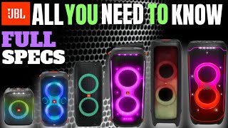 JBL Partybox Ultimate vs 1000 vs 710 vs 310 vs 110 vs Encore  Ultimate Partybox Comparison [upl. by Oby]