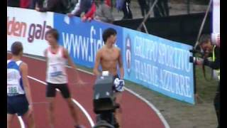 Luca Cacopardo Record Italiano 300 HS Cadetti [upl. by Aerdnod]