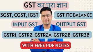 What is GST  What is GST Return  What is GSTR1 GSTR2A GSTR2B and GSTR3B  SGST CGST IGST [upl. by Bobbi]