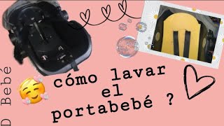 parte 1 cómo lavar el portabebé marca D Bebé bambineto como desmontarlo Fatima Martinez ❤️ [upl. by Niltyak]