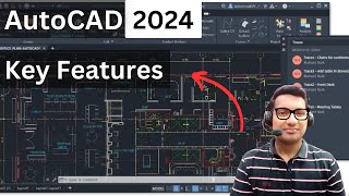 AutoCAD 2024 Key Features  AutoCAD Tutorials [upl. by Shakti]