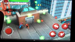 ULTIMATE SPIDERMAN TOTAL MAYHEM Kindle Fire App Review [upl. by Jemmy]