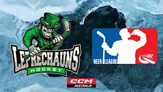 Leprechauns VS Hellfish  Div 5  15th September  IceHQ Beer League ice hockey [upl. by Compte]