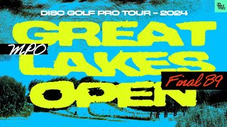 2024 Discraft Great Lakes Open  MPO FINALB9  Buhr Wysocki Heimburg Robinson  Jomez Disc Golf [upl. by Mcdonald]