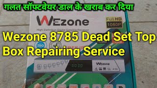 Wezone 8785 Dead Set Top Box repair [upl. by Airat154]