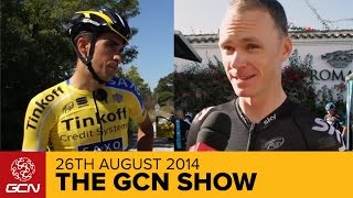 Froome Vs Contador At The Vuelta  The GCN Show Ep 86 [upl. by Suanne280]