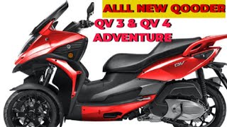 ALL NEW QOODER QV3 amp QV 4 ADVENTURE SCOOTERqooderaldevamoto4078 [upl. by Nomzaj]