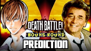 Light vs Columbo Death Note vs Columbo Death Battle Prediction [upl. by Annaeerb]