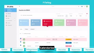 Aprende a CREAR calendarios para tu DELEGACIÓN en HRLOG [upl. by Popele]