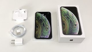 iPhone XS Unboxing Space Grey iPhone 10s [upl. by Gauthier443]