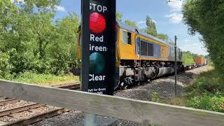 Gunthorpe MWL Level Crossing Rutland [upl. by Katt]